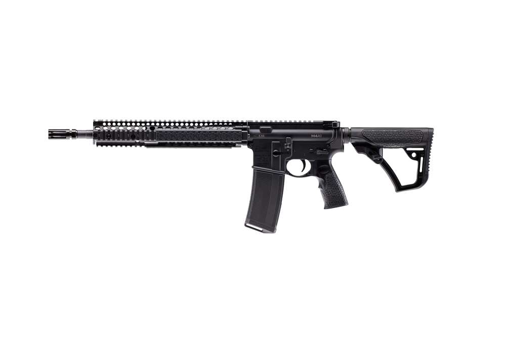 Rifles Long Guns Daniel Defense M4A1 223Rem|5.56NATO DDM4 M4A1 5.56 BLK RISII 14.5" • 02-088-11249-006|DD FURNITURE • Model: M4A1